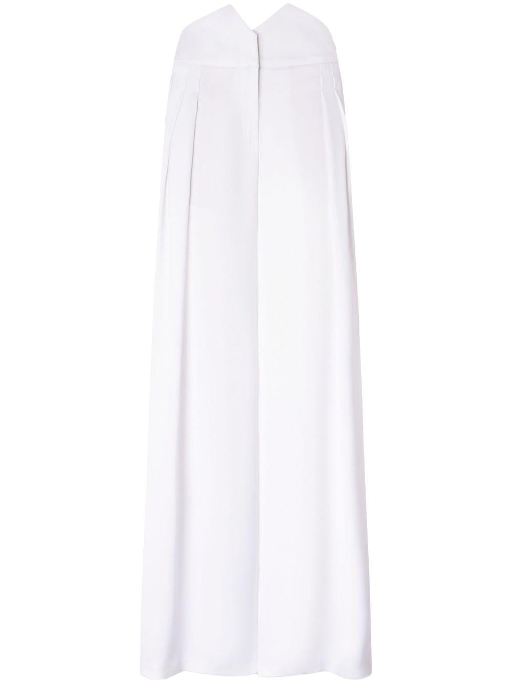 High-waist palazzo trousers<BR/><BR/><BR/> 78AJA173 N0071003 GENNY 