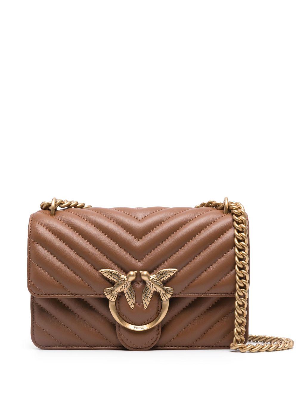 Mini Love Bag One Chevron 100074 A0GKL17Q PINKO 