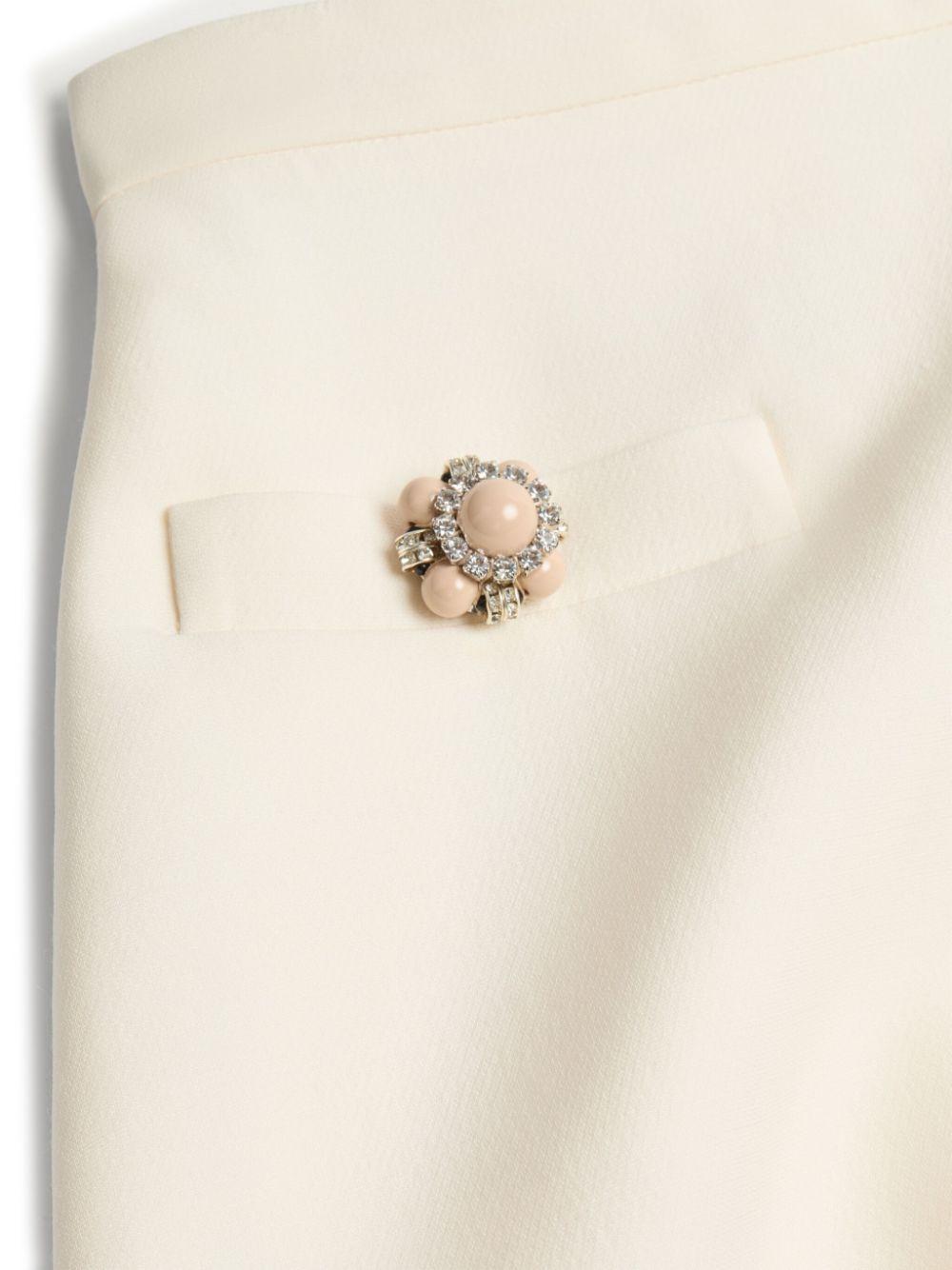 Crepe couture mini skirt<BR/><BR/><BR/> 6B3RACH71CF A03 VALENTINO GARAVANI 