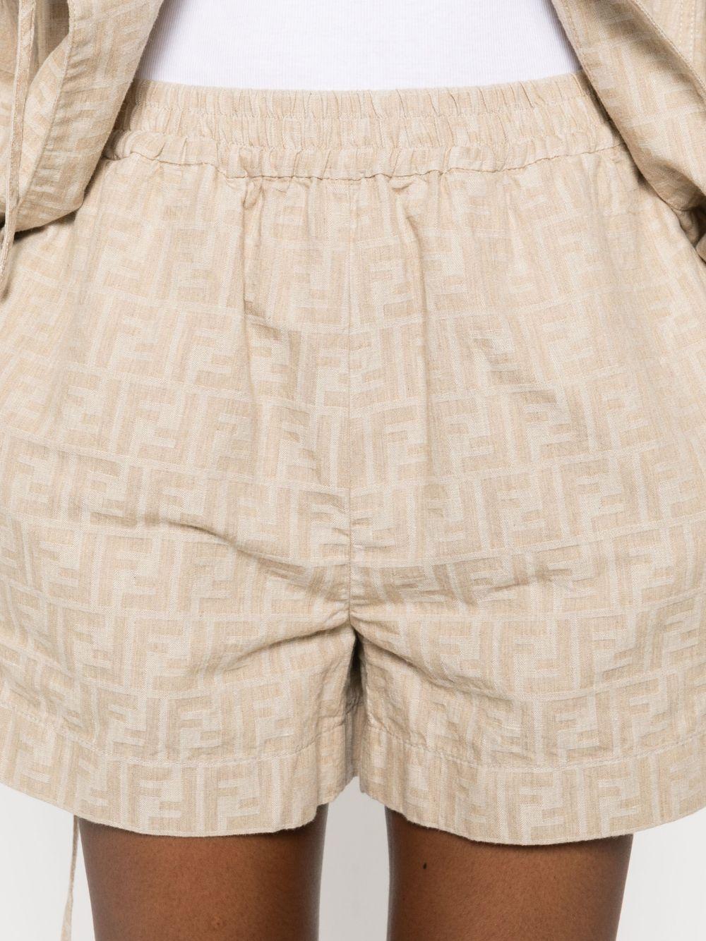 Chambray shorts FLP870 ASMFF1SAZ FENDI 