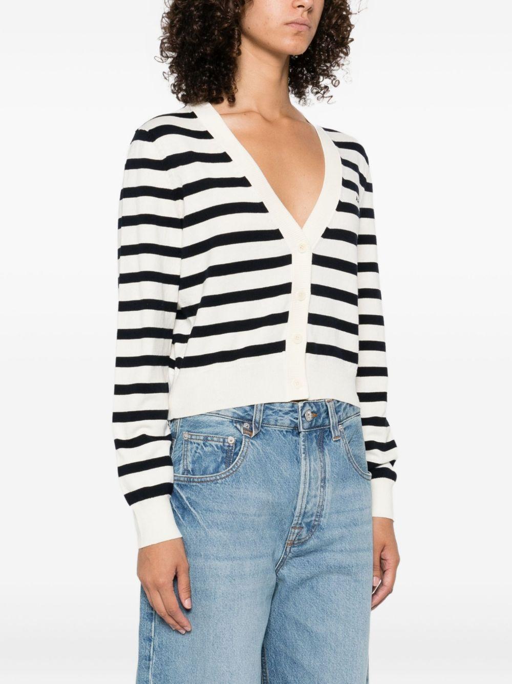 Striped button cardigan COGDK F22312TAI A.P.C. 