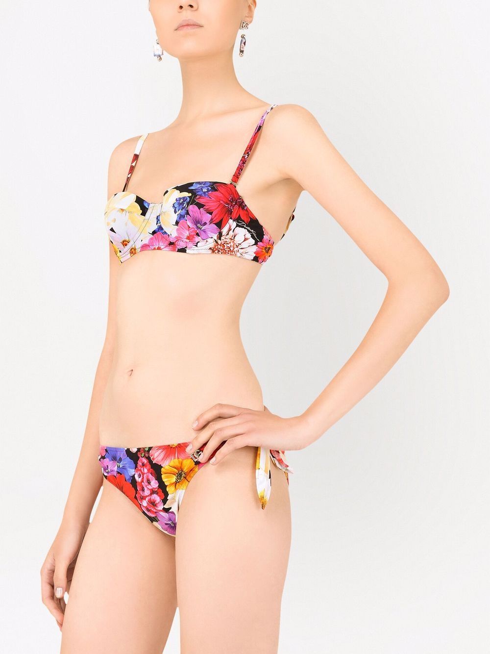 Bikini con stampa floreale