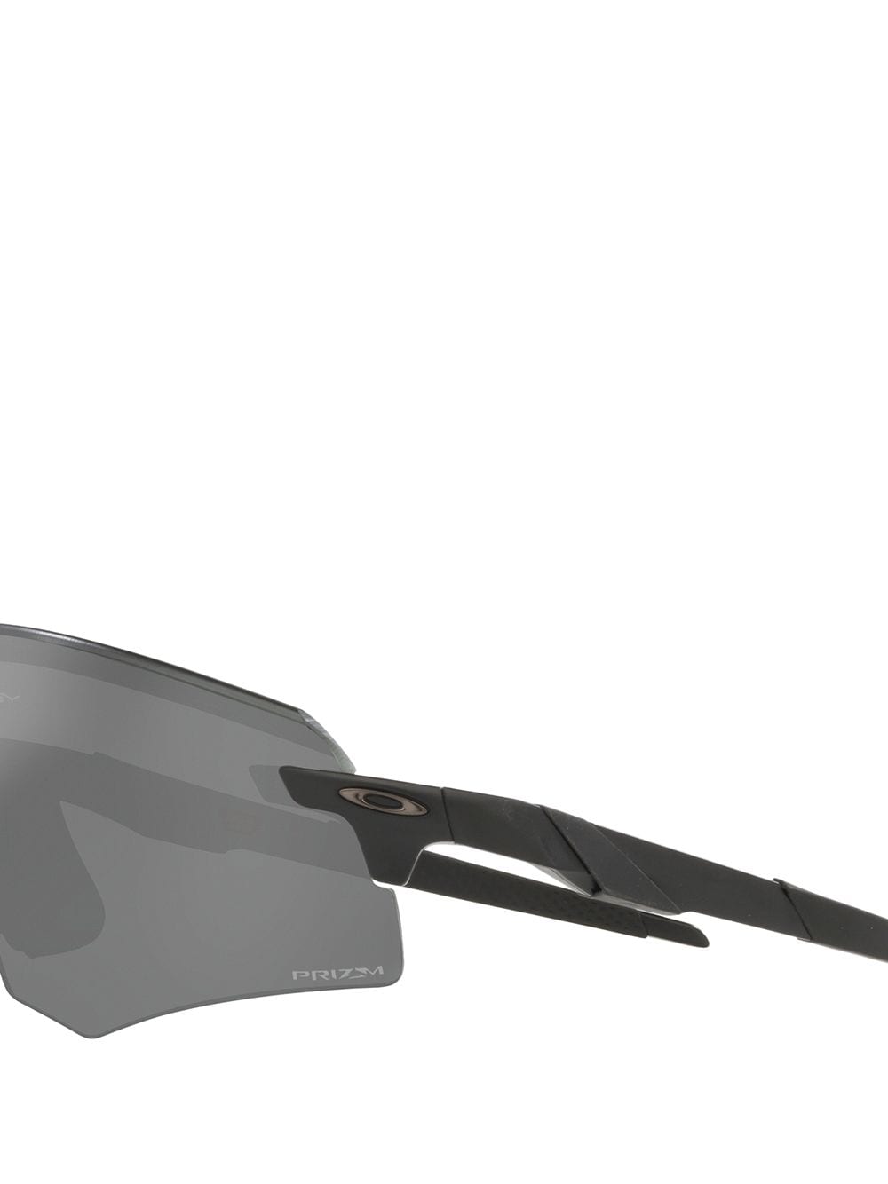 Matte black/grey acetate Encoder oversize-frame sunglasses