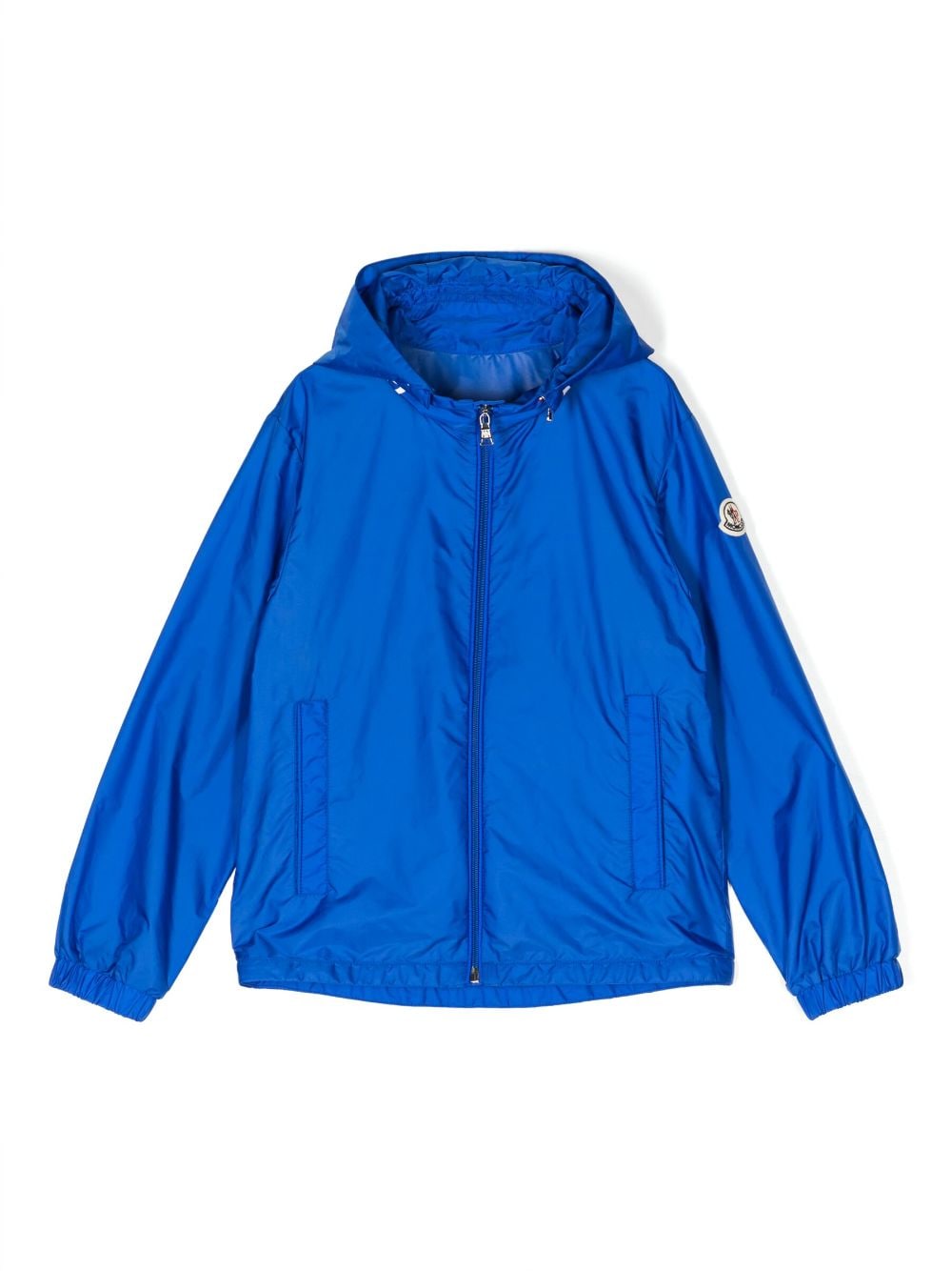 Blue Aidrian hooded jacket