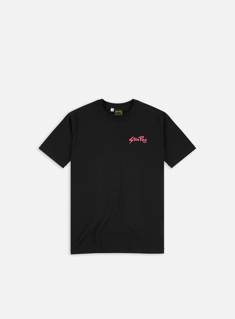 Black T-shit with front logo