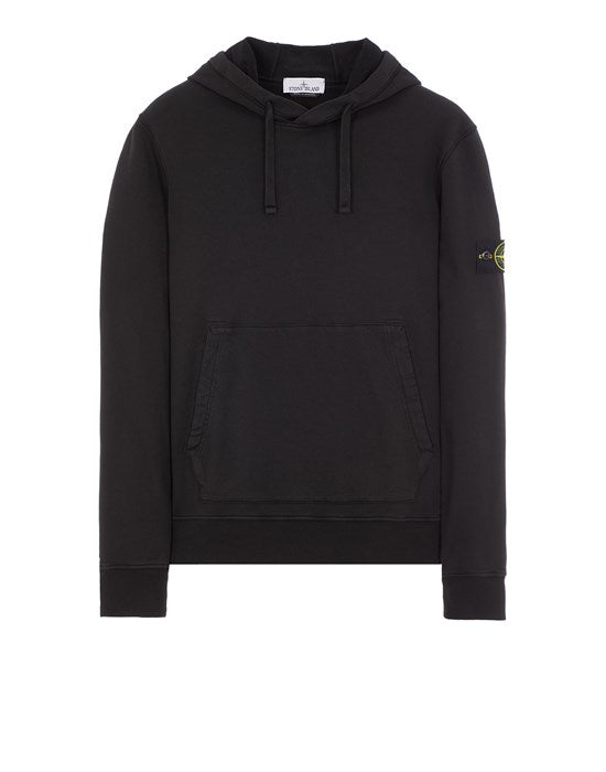 Black Cotton fleece hoodie